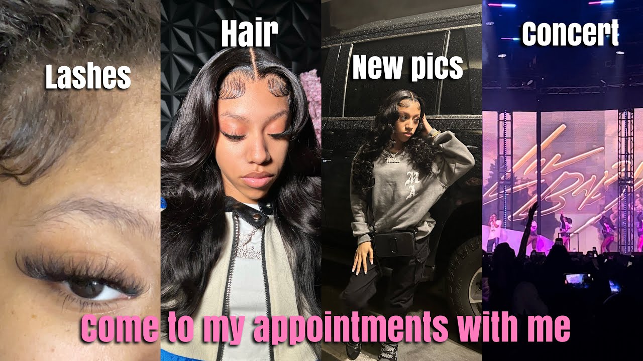 Come to my appointments with me + Lil Baby Concert | Solaii
