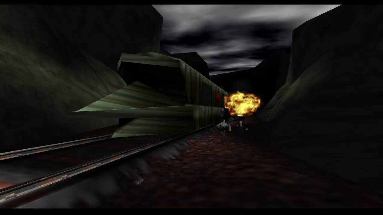 Goldeneye - Enemy Rockets - 00 Agent - 14 - Train