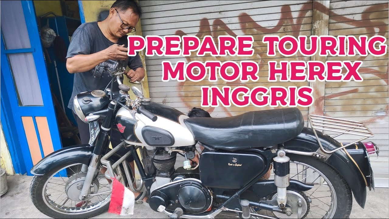 PREPARE TOURING MOTOR HEREX TUA | BSA MATCHLES NORTON TRIUMPH
