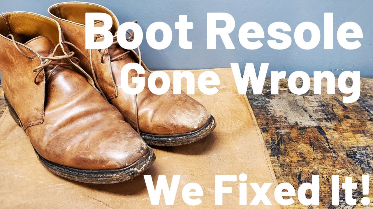 ПЛОХАЯ замена подошвы на этих ботинках Crockett & Jones Chukka | Мы восстанавливаем их правильно