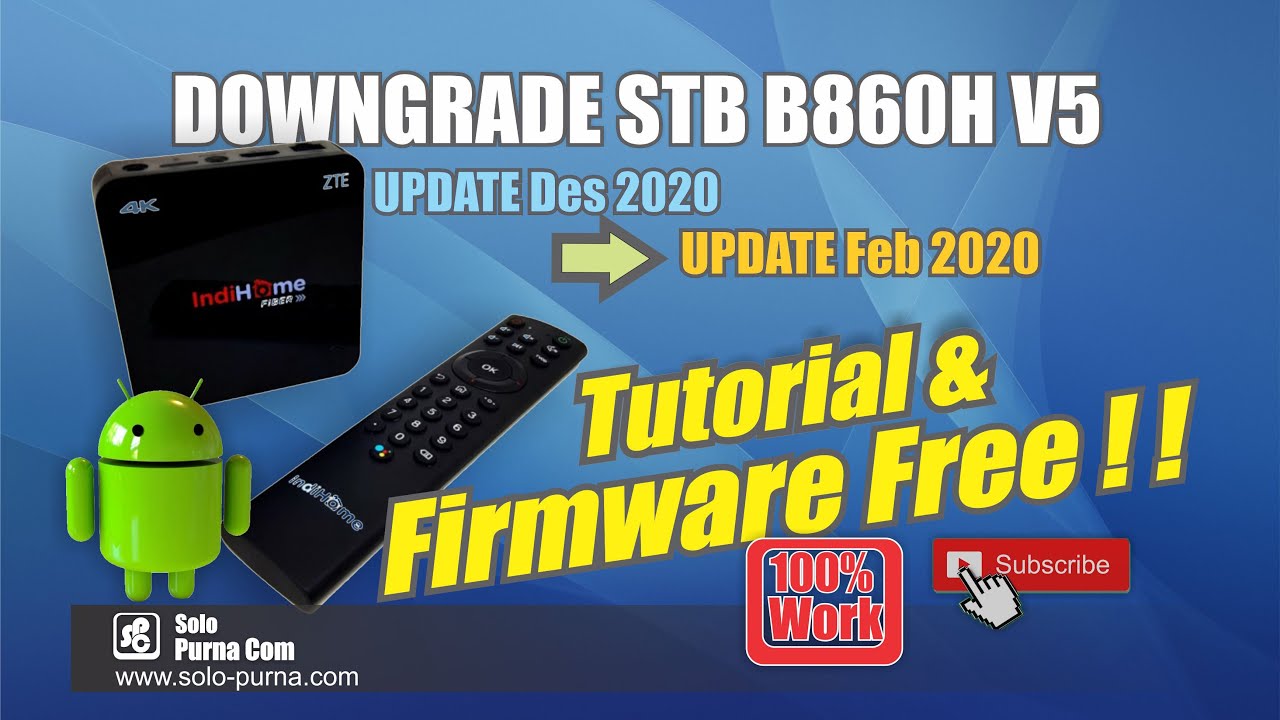 DOWNGRADE STB B860H V5 UPDATE BULAN DESEMBER  2020 DENGAN USB TO TTL