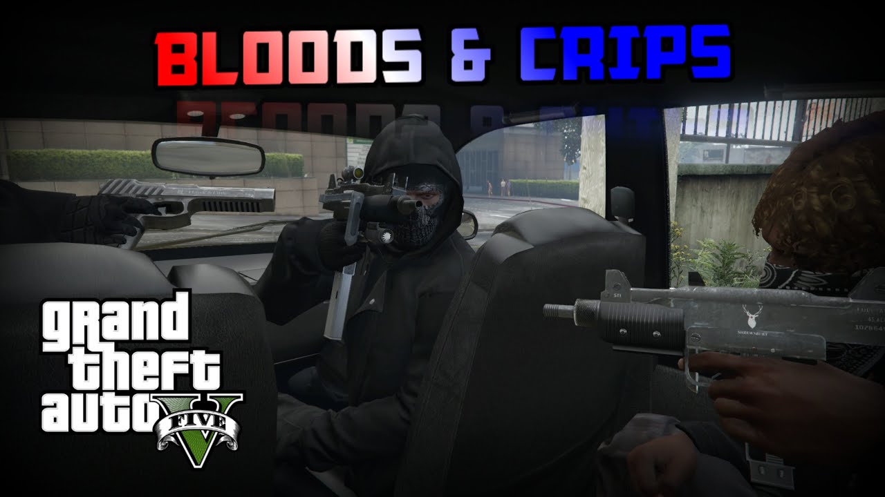 GTA 5 - BLOODS VS CRIPS #6