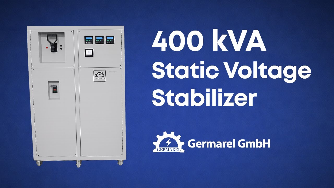 400 kVA Static Voltage Stabilizer with a Automatic Phase Sequence Corrector