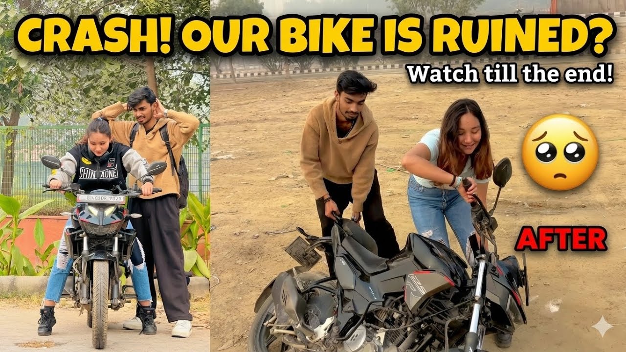 Siya ko bike sikhana bhari pd gya🤕|| अब क्या होगा? 