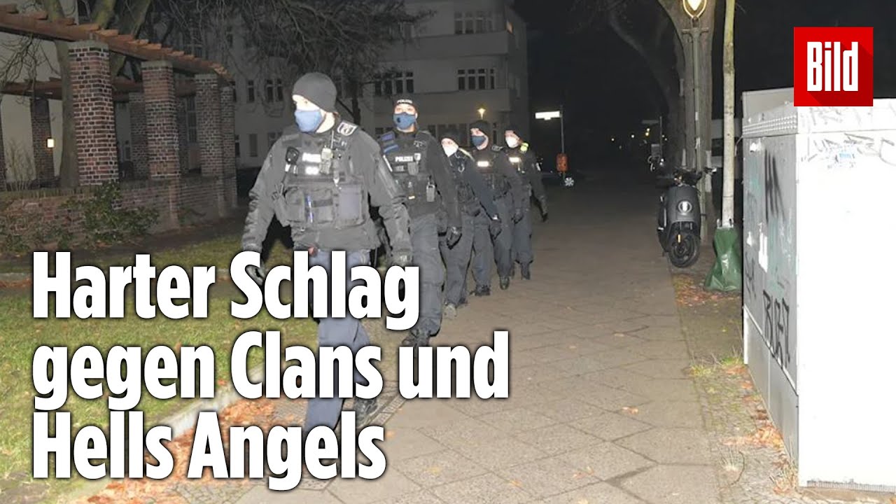 SEK und GSG 9 jagen Clans und Hells Angels: Razzia gegen die Allianz des B&ouml;sen