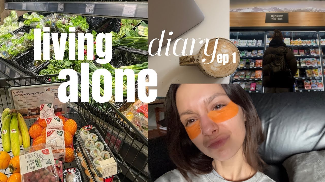 LIVING ALONE diary 💆‍♀️🫶👩‍💻 ⎮ Weekly vlog ⎮ vivre seule, haul courses, partiels...