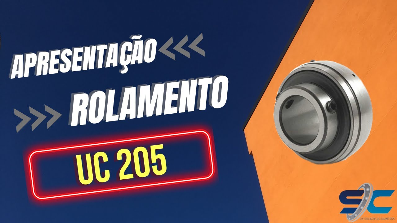 Rolamento UC 205 - SC Distribuidora de Rolamentos