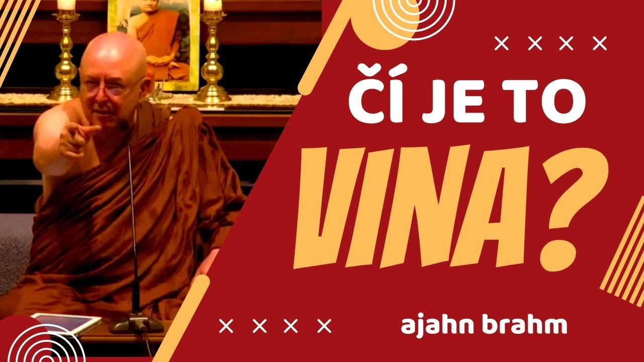 Kdo za to může? Čí je to vina? | Ajahn Brahm | [české znění] | 15.11.2019