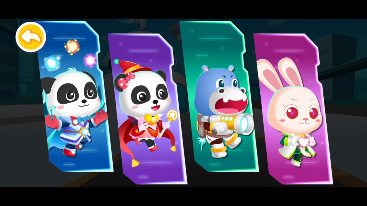 Batalla de Héroes BabyBus | Little Baby Panda's Hero Battle Games BabyBus