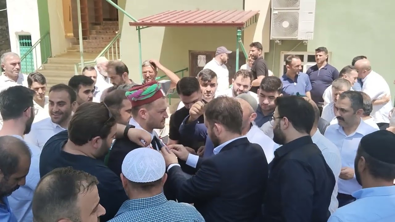 Köyümüzde damat takı merasimi damat  Mustafa kürüş