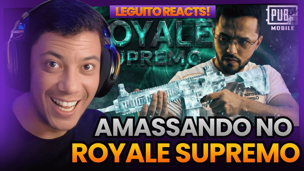 QUEM GOSTA DO PUBG MOBILE RAIZ, CHEGA MAIS NOS COMENTÁRIOS - PUBG MOBILE REACT LAGOA ROYALE SUPREMO