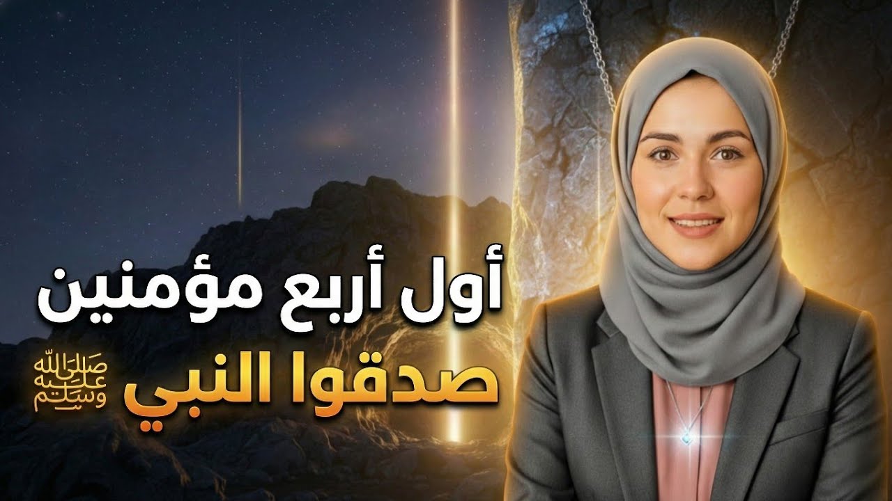 المهمة المستحيلة: من هم أول 4 أشخاص صدقوا النبي ﷺ في تغيير العالم؟