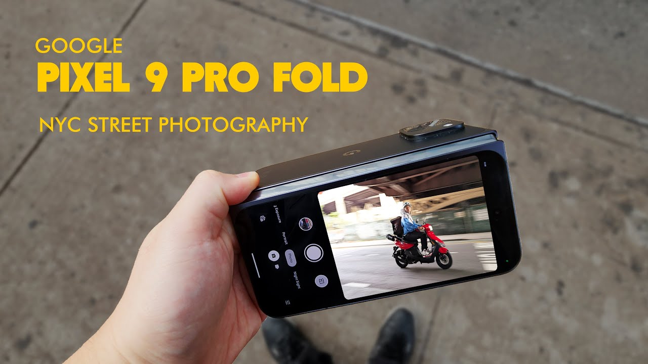 Pixel 9 Pro Fold — уличная фотосъёмка как днём, так и ночью