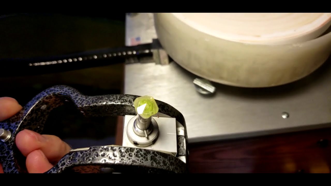 Faceting Quartz and Blue Topaz with the Raytech Faceting Machine