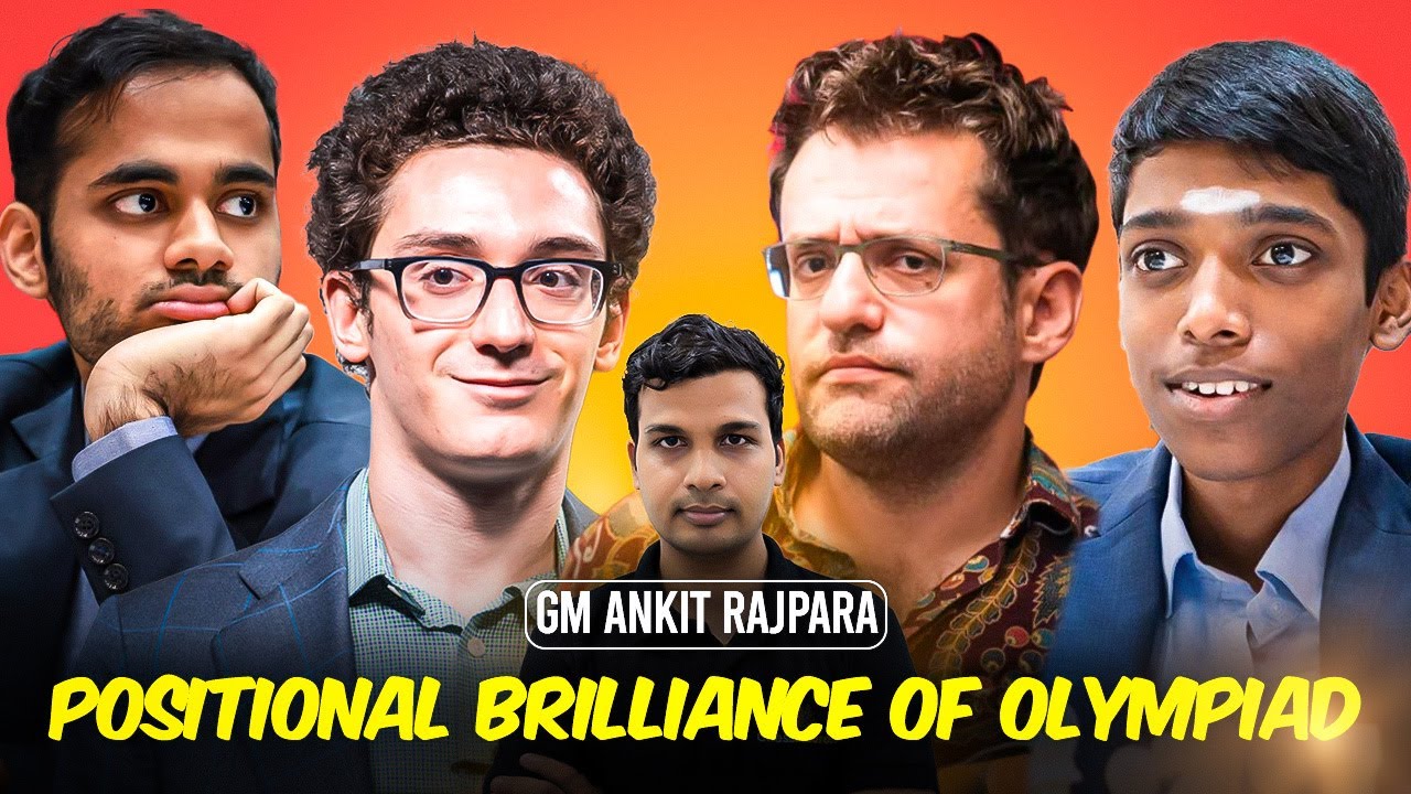 Positional Chess in the Olympiad! | Strategic Mastery Series Episode 9 with GM Ankit Rajpara