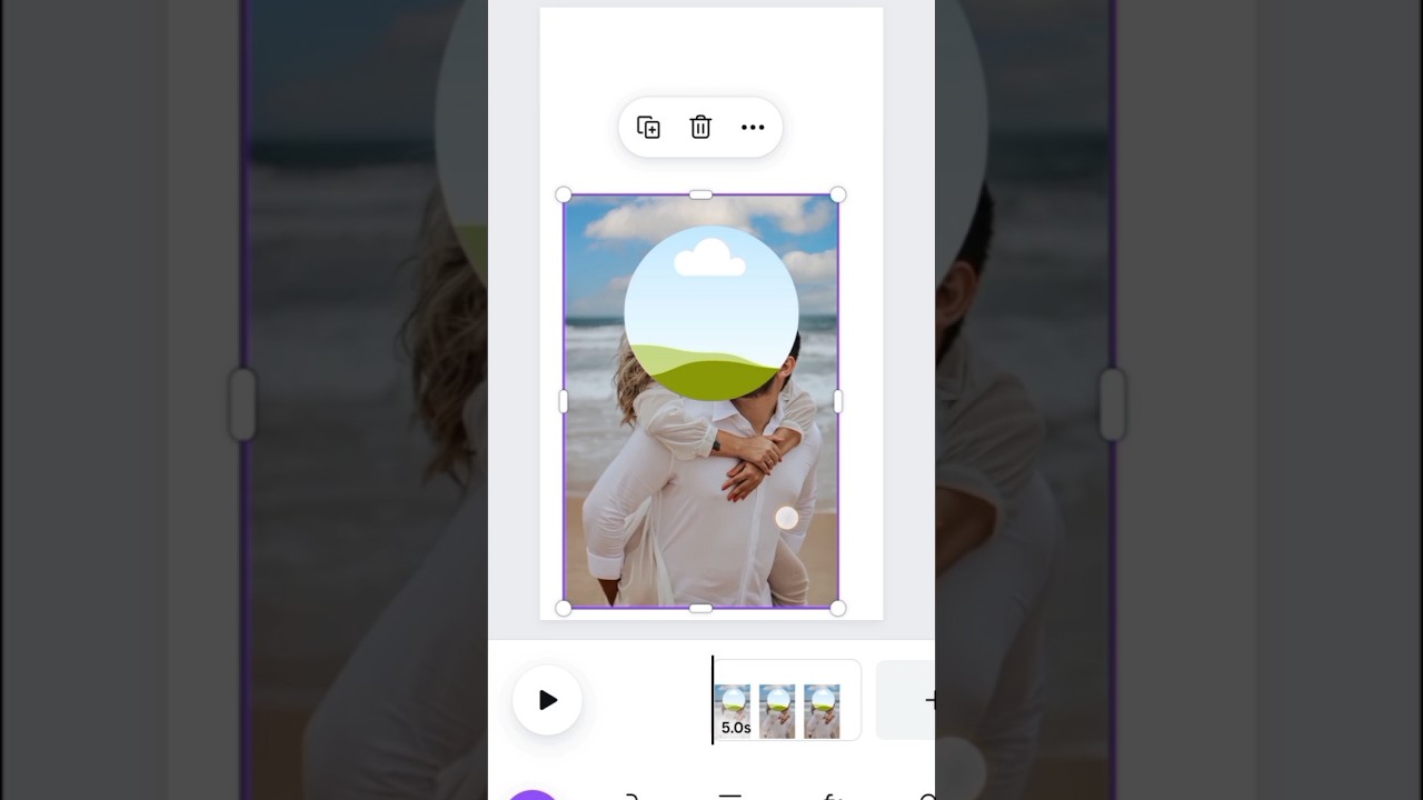 Add Photos into frames with Canva l Canva Photo Editing 