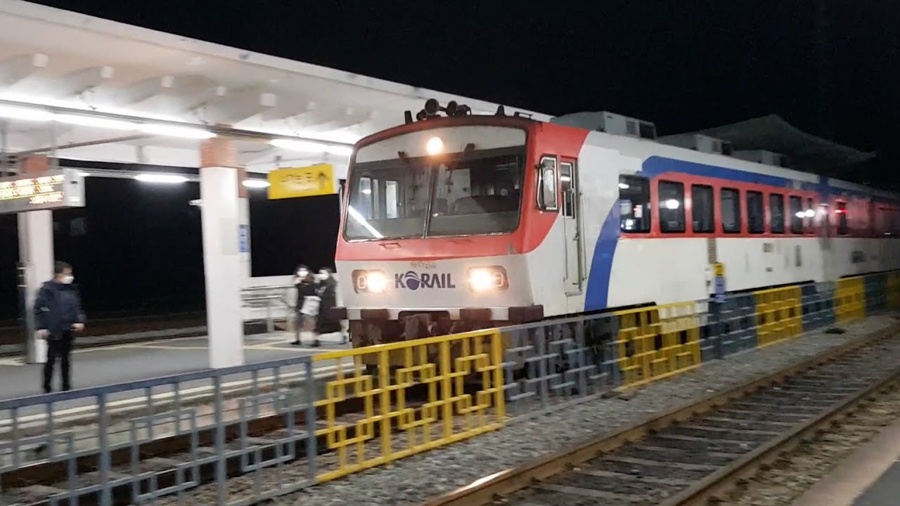 [철도풍경] 구 경주역 RDC 무궁화호 1790 열차 진입