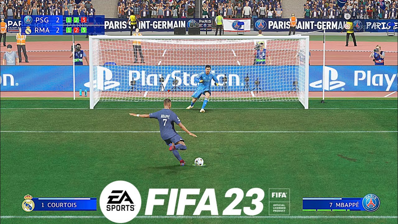 FIFA 23 PSG vs REAL MADRID // Penalty Shootout
