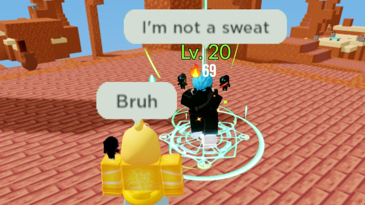 When you accidentally join a Tryhard server.. 💀
