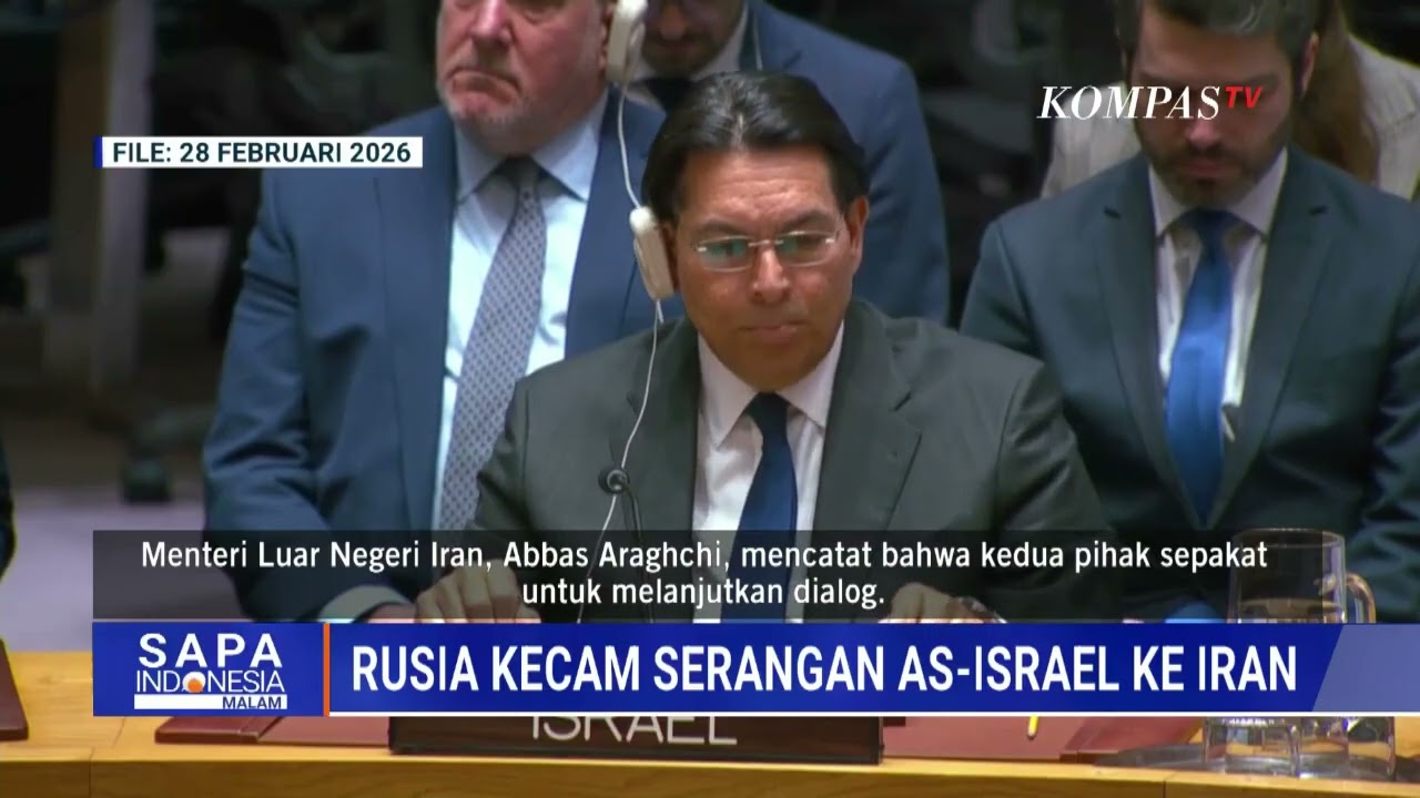 Sebut Sebagai Pengkhianatan Diplomasi, Rusia Kecam Serangan AS Israel ke Iran di Sidang PBB