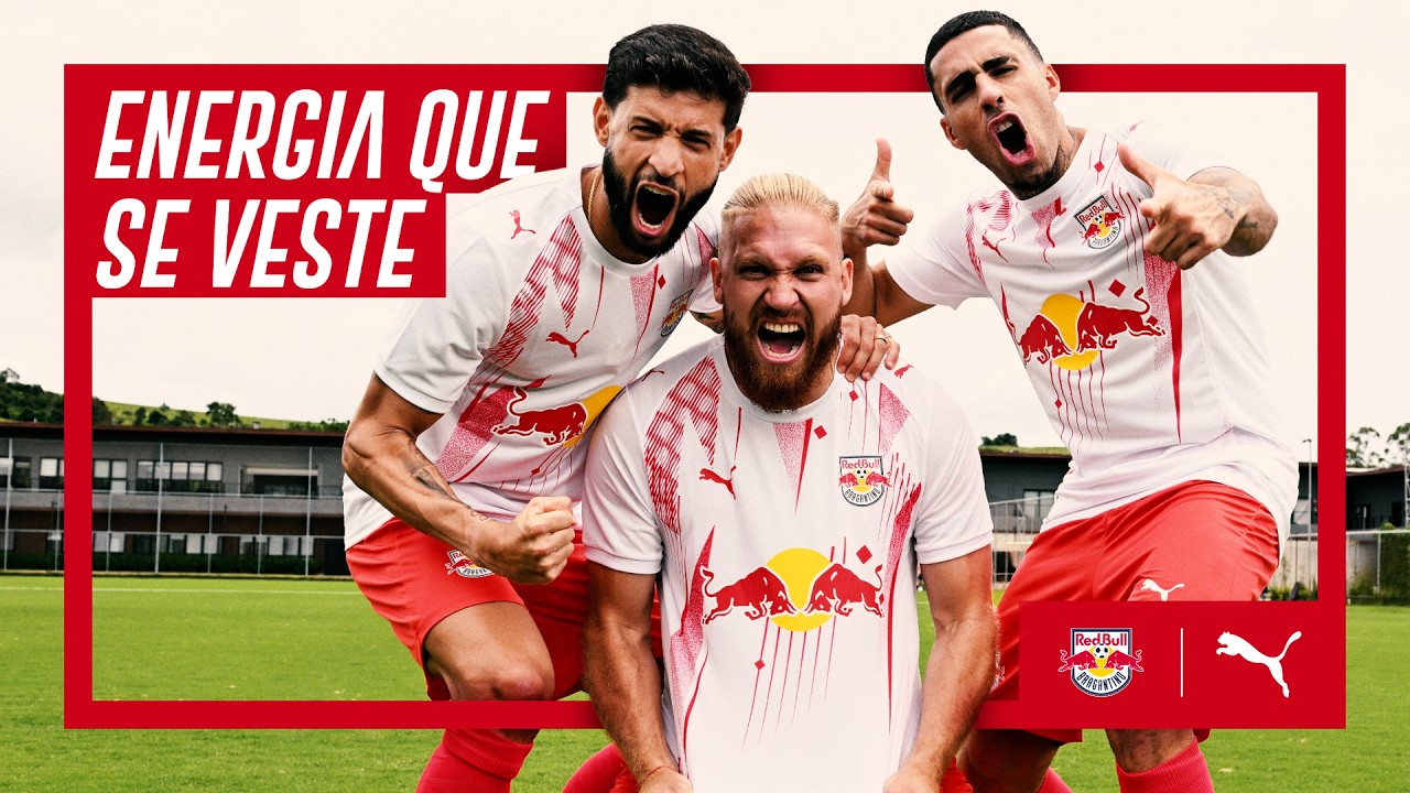 ENERGIA QUE SE VESTE - A nova camisa I do Red Bull Bragantino está disponível