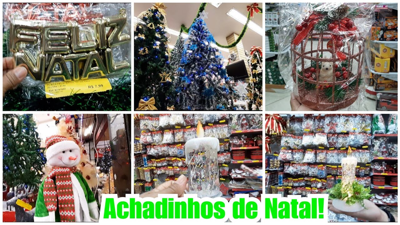 Decoração de Natal da Tids Papelaria em Madureira - Achadinhos da Deborinha