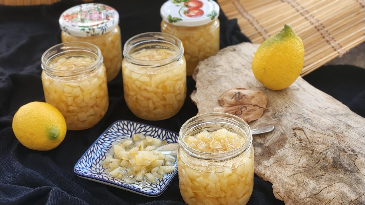 Sıfır Atık . 👌 Limon Kabuğu Reçeli En Pratik Nasıl Yapılır ? #nursevincelezzetler
