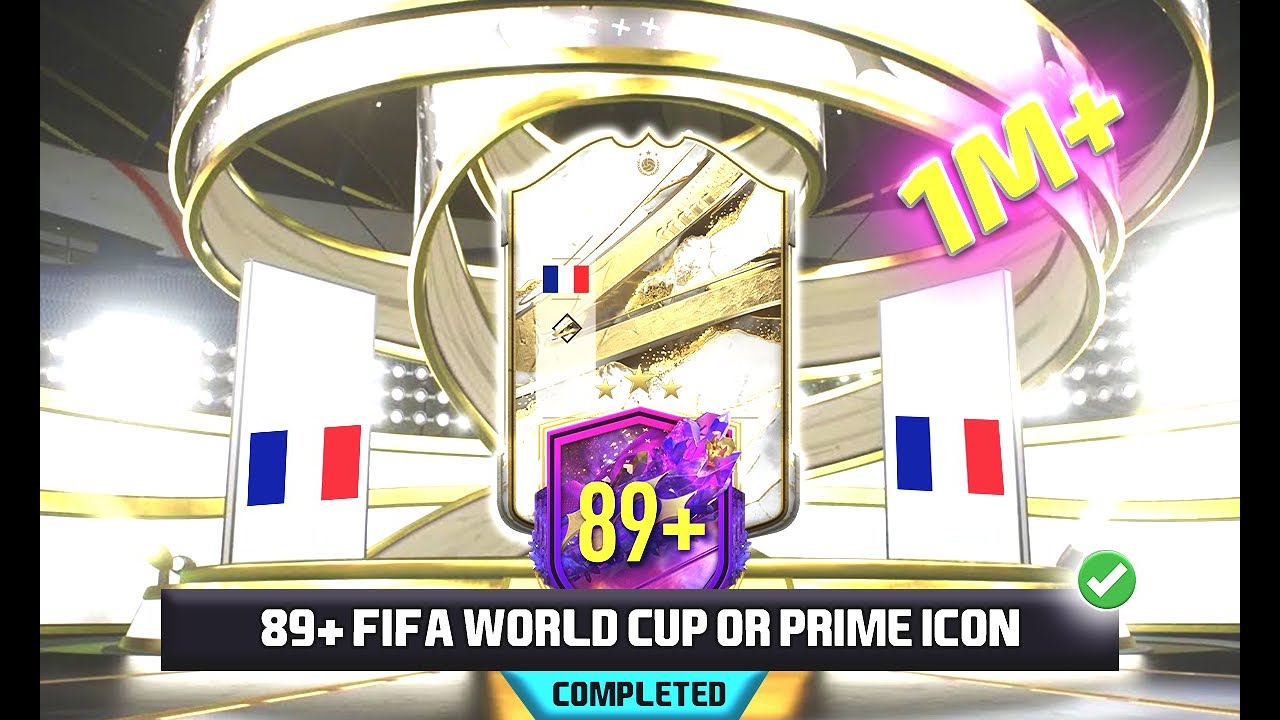 INSANE LUCK 🇫🇷 ANOTHER 89+ FIFA WORLD CUP OR PRIME ICON PACK!! - FIFA 23
