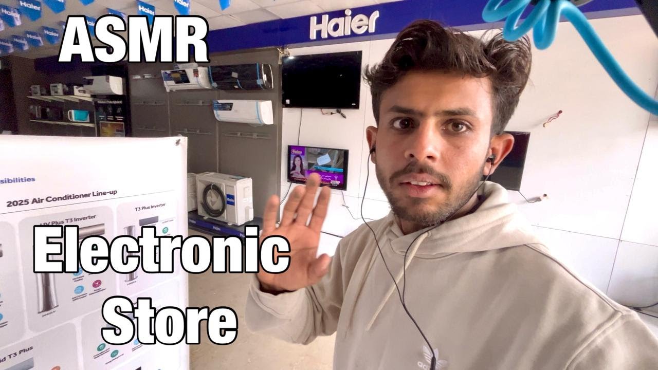 ASMR in electronic store