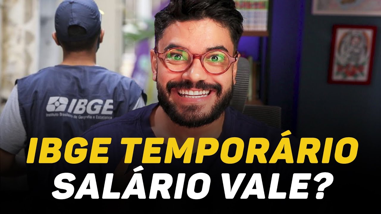 Concurso IBGE Tempor&aacute;rio: analisei o SAL&Aacute;RIO e o &uacute;ltimo EDITAL