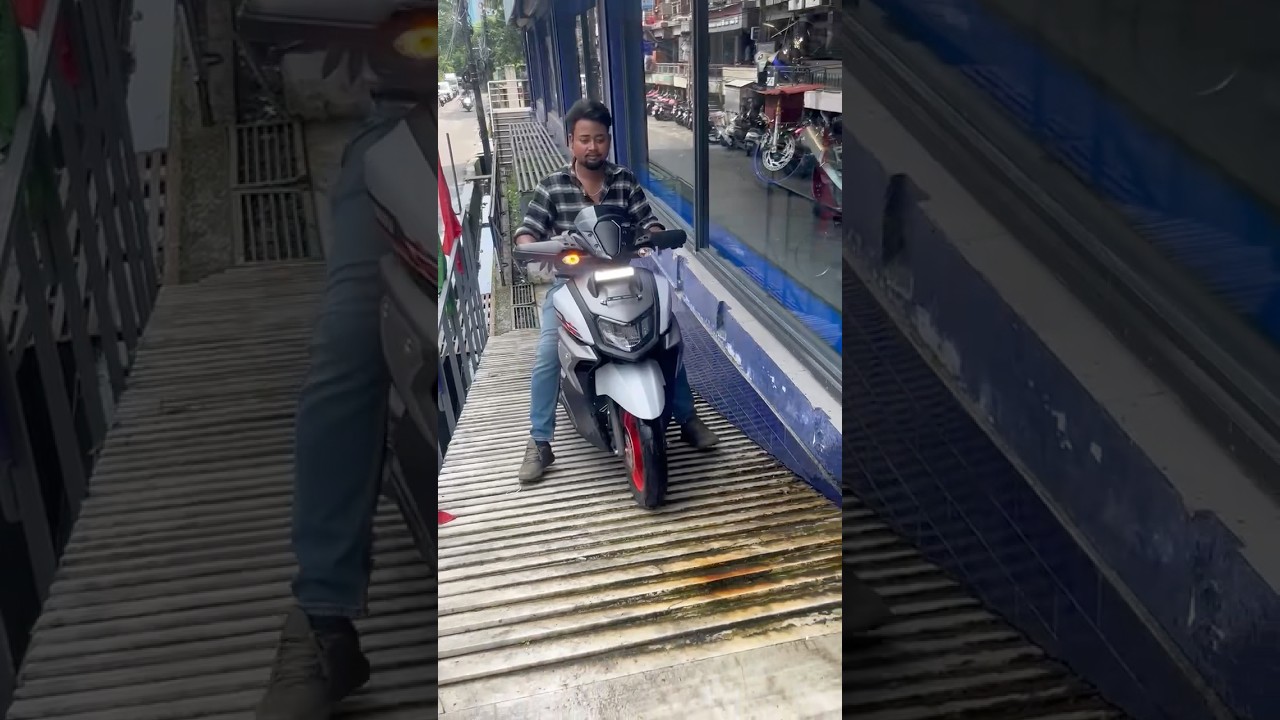🔥Ray ZR NEW HYBRID 🔥#yamaha #hybrid #viral