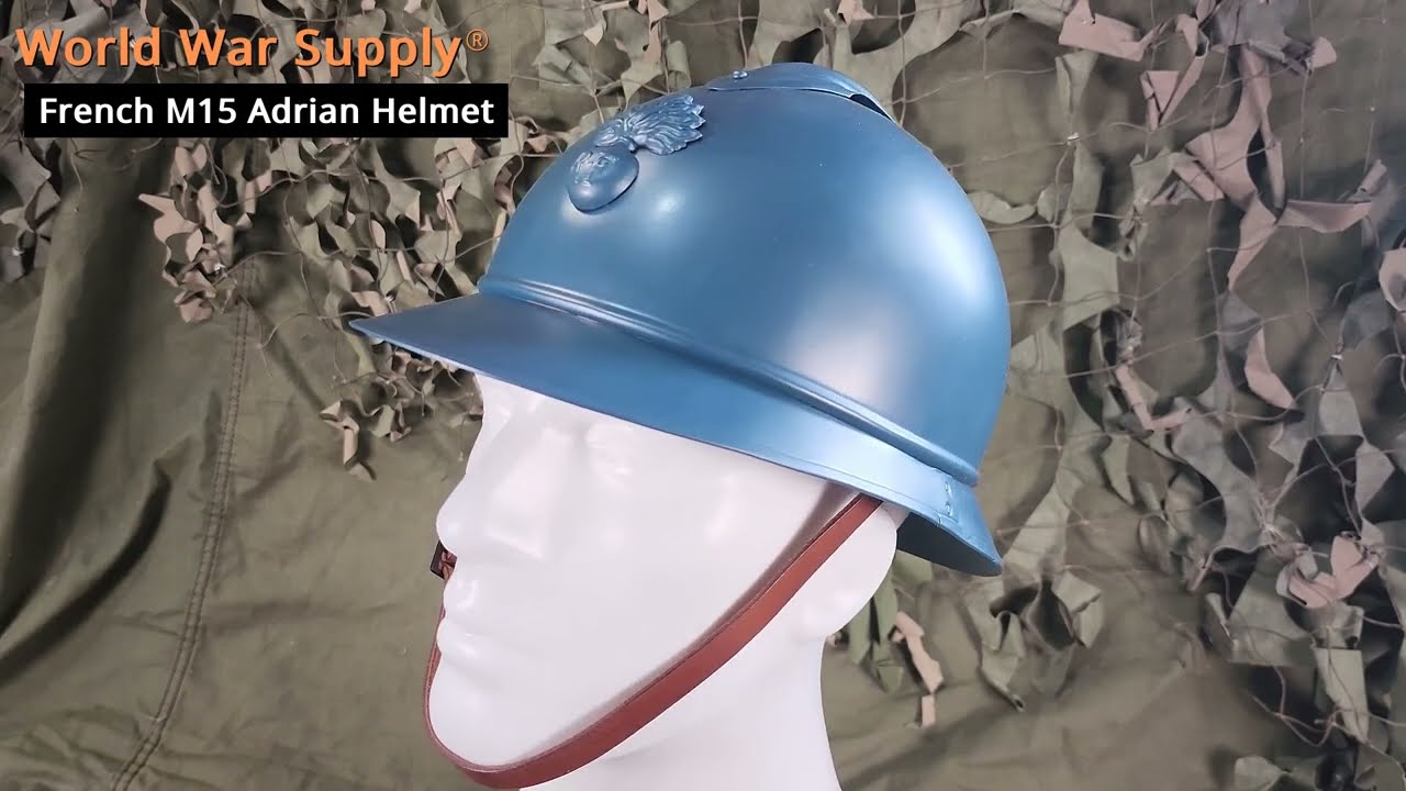 French M15 Adrian Helmet Showcase