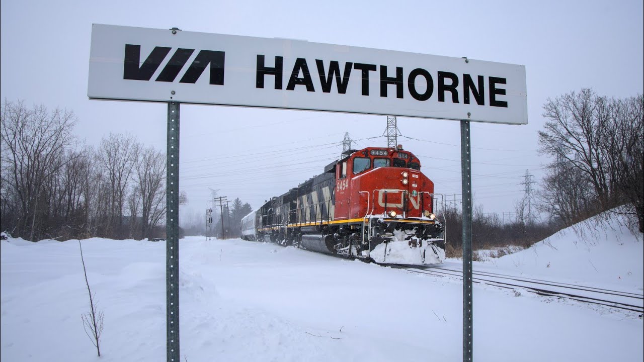 Winter Railroading in the National Capital Region 