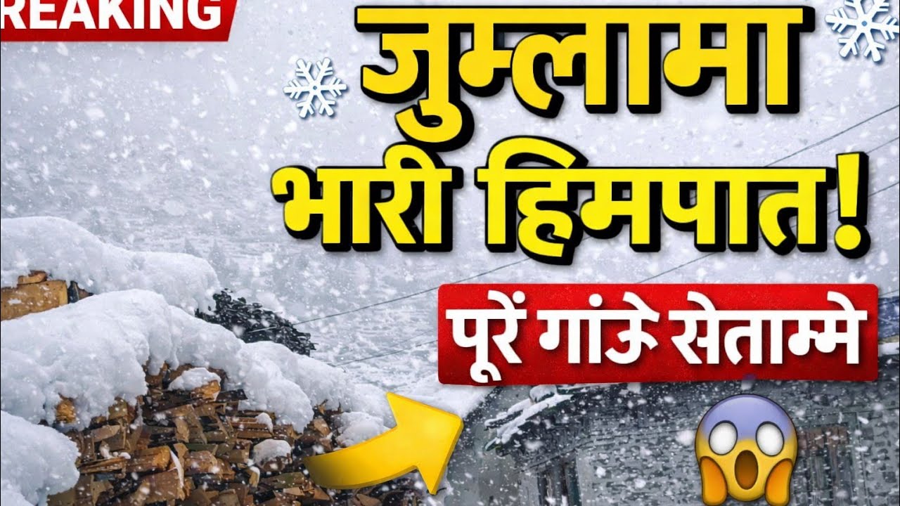 Days Of Winter In Himalayan Region// Jiwan Kastakar After Snowfall..