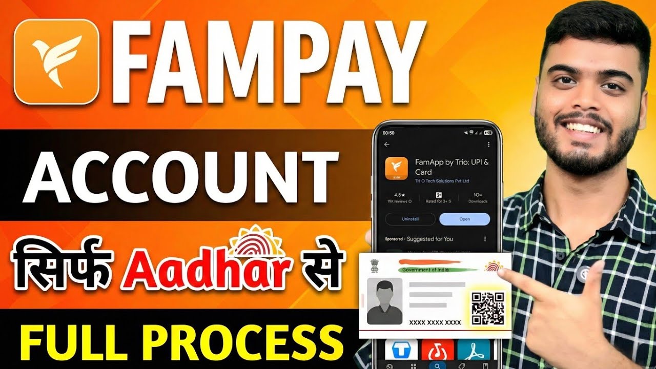 Fampay Account Kaise Banaye 2026 | Fampay Account Create | How To Open Fampay Account With Aadhar