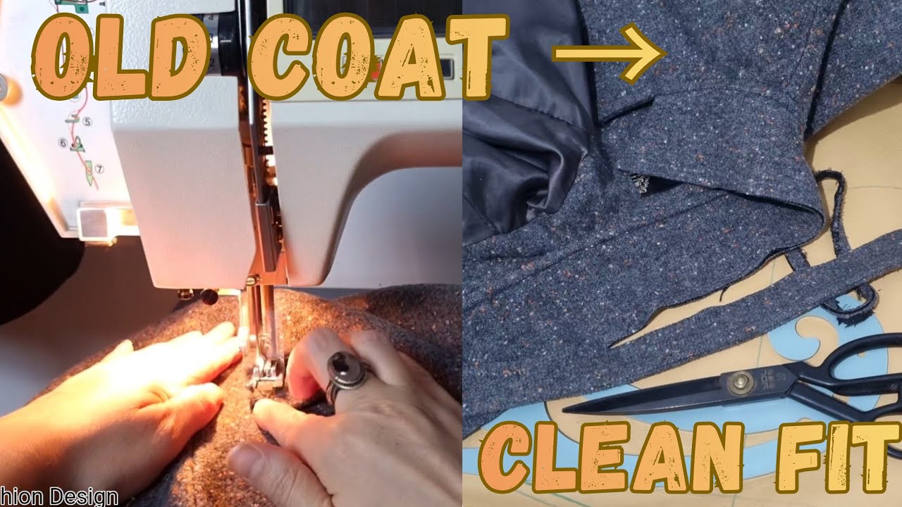 Coat Redesign ✂️ Fixing Bulky Chest Pockets & Clean Tailoring | Rediseño de abrigo ✂️