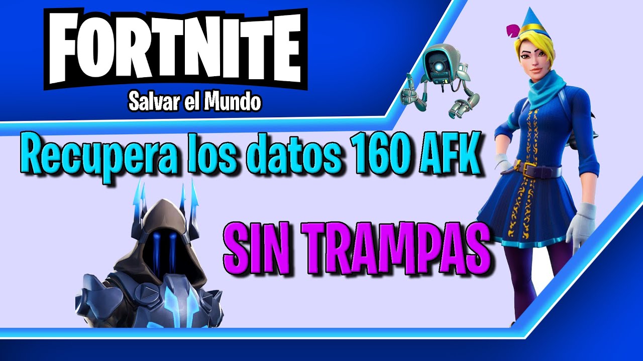 Hacer misiones AFK con 4 paredes | Fortnite: Salvar al Mundo