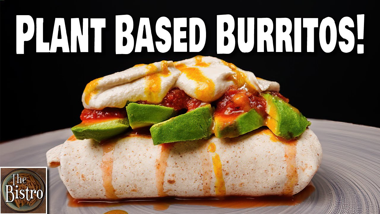 Black Bean Burritos - Plant Based and Delicious!