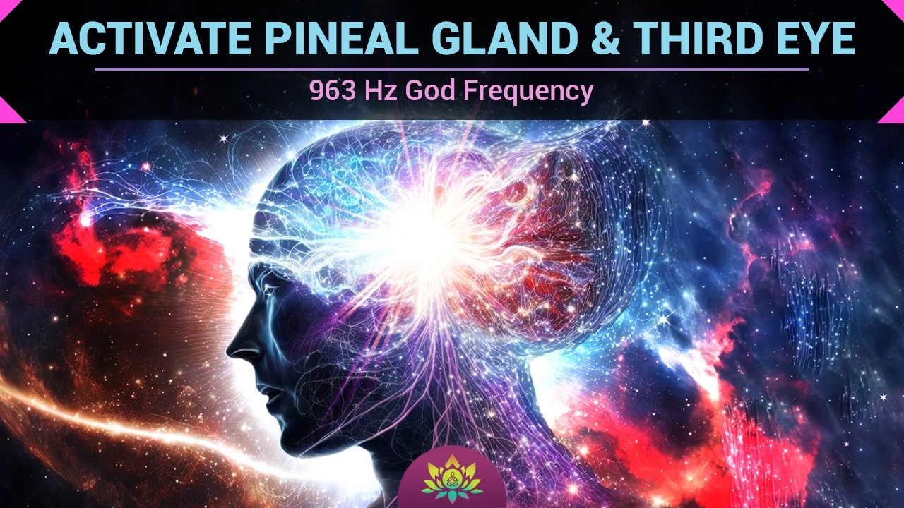 Activate Pineal Gland & Third Eye | 963 Hz God Frequency | Return to Source Consciousness