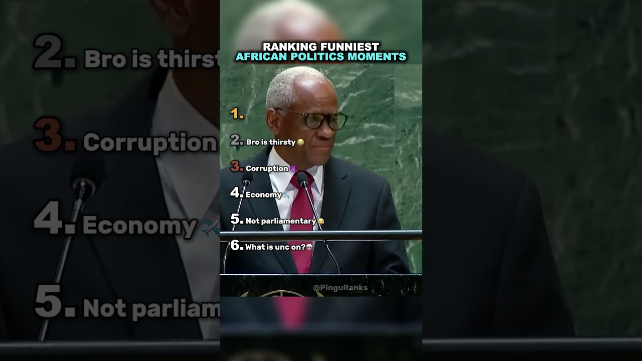 Ranking Funniest African Politics Moments😂