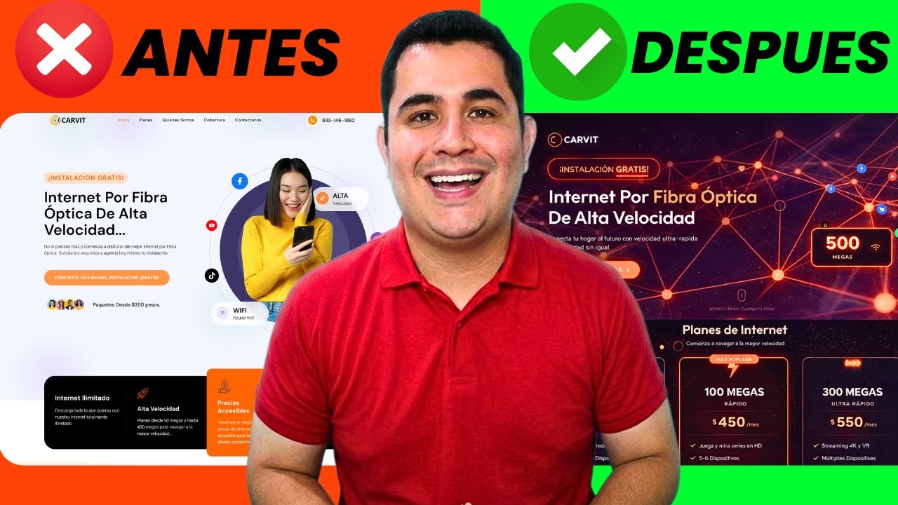 REDISEÑO WEBS en 10 MINUTOS con IA de Google (GRATIS)🚀