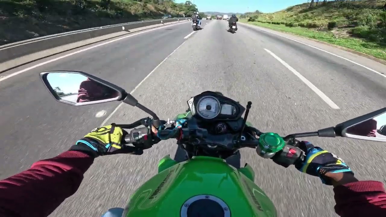 Passeio Para Atibaia Kawasaki Z750 CB 650F Dominar 400