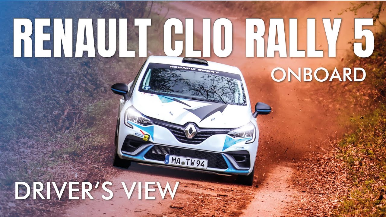 Renault Clio RSR Rally5 | Driver's View Onboard