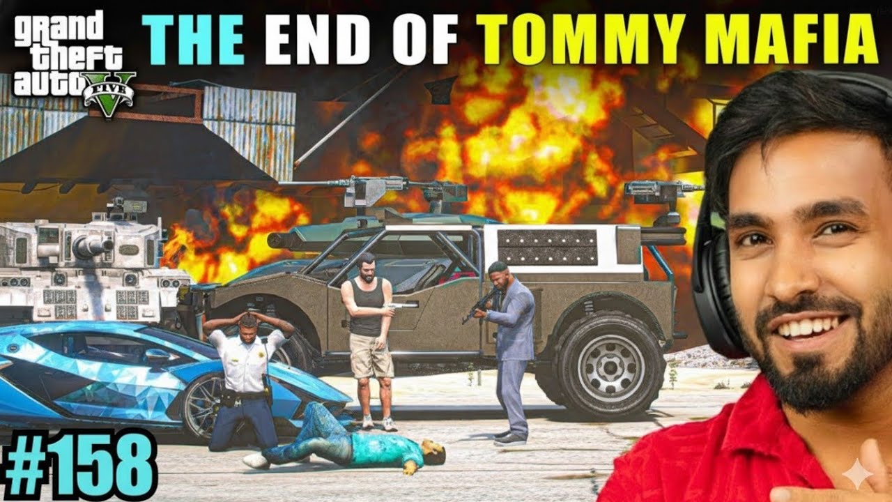 THE END OF TOMMY MAFIA | TECHNO GAMERZ GTA V GAMEPLAY #158