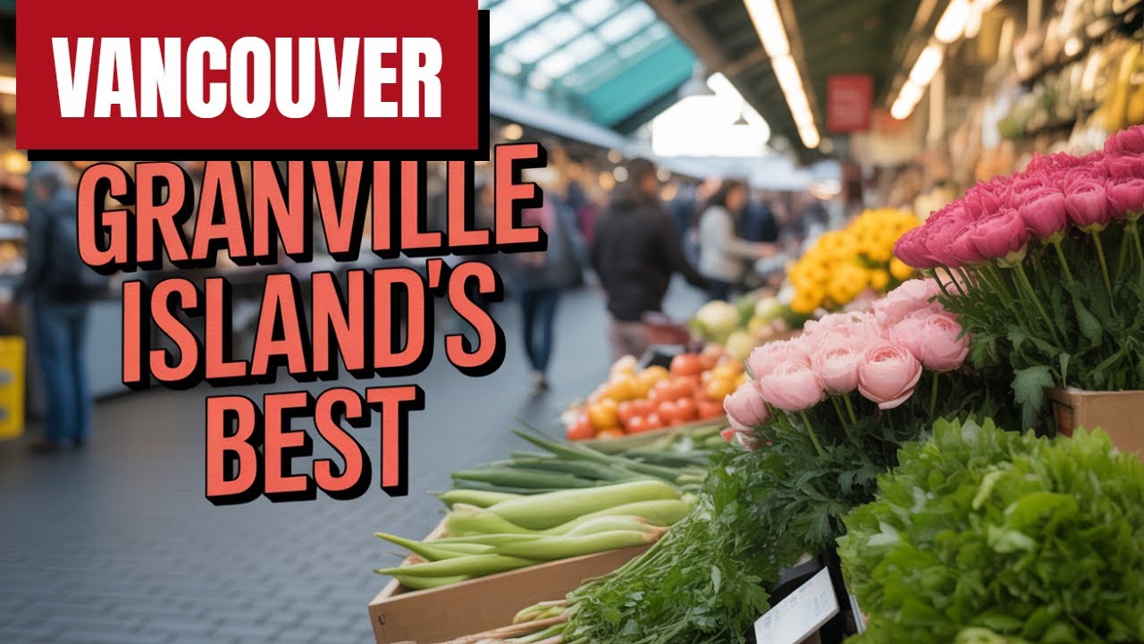 Vancouver's GRANVILLE ISLAND 2025 | Netflix FAMOUS Lee's DONUTS, Best Eats & Must Visit | Canada