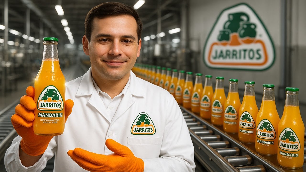 Cómo Se Fabrican Los JARRITOS ? 🍊 Proceso En Fábrica 🏭