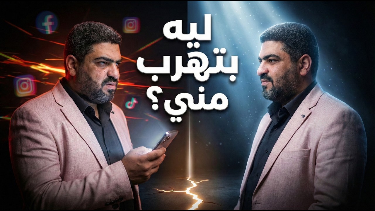 ليه بنخاف نقعد لوحدنا؟ الحقيقة اللي محدش قالهالك عن الهروب من نفسك!