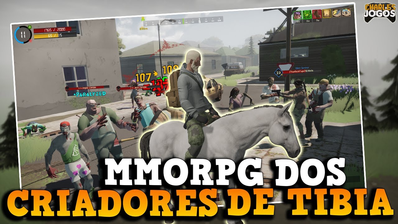 PERSIST ONLINE - O MMORPG DE ZUMBI DOS CRIADORES DE TIBIA! | ALPHA FECHADO (PC) 🧟