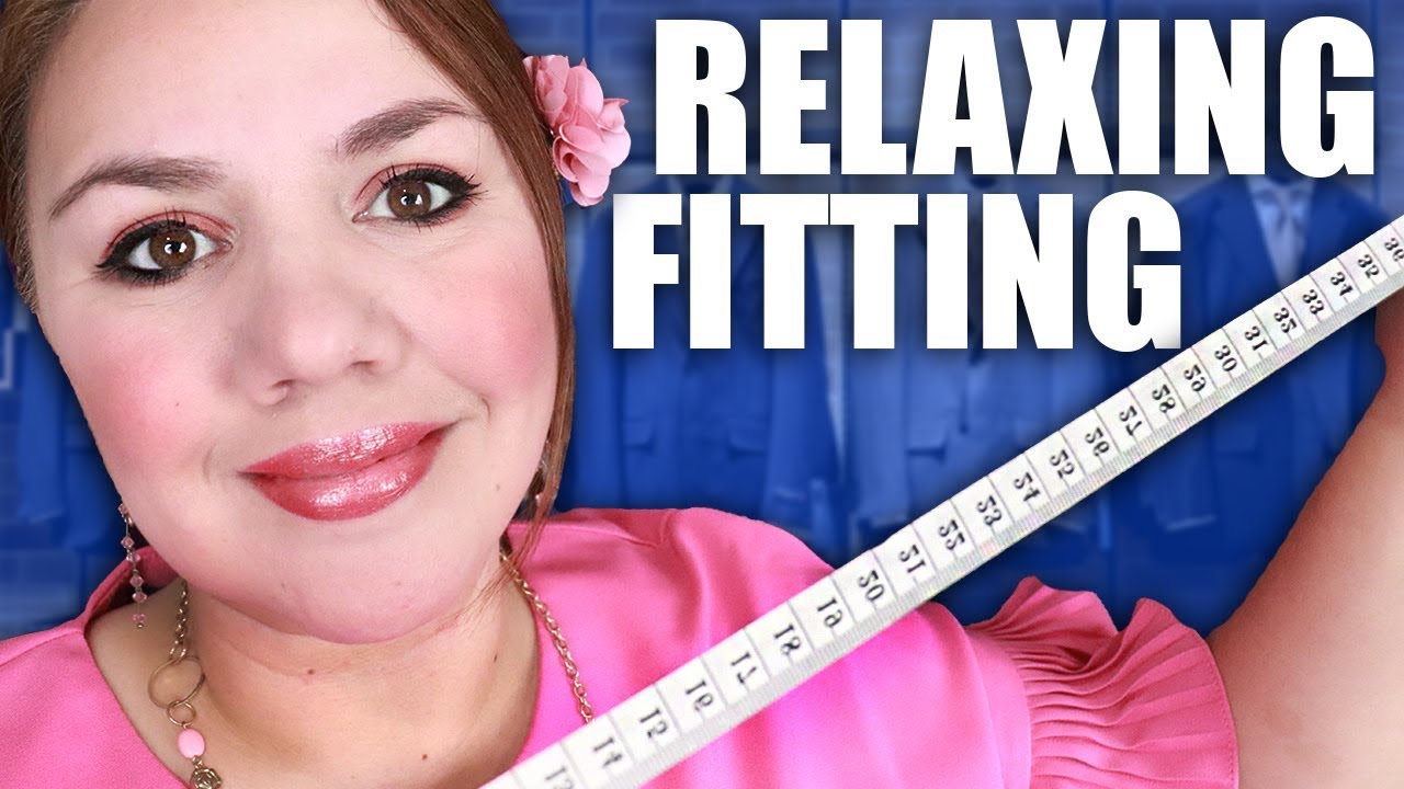 ASMR Professional Suit Fitting and Measuring / Personal Attention