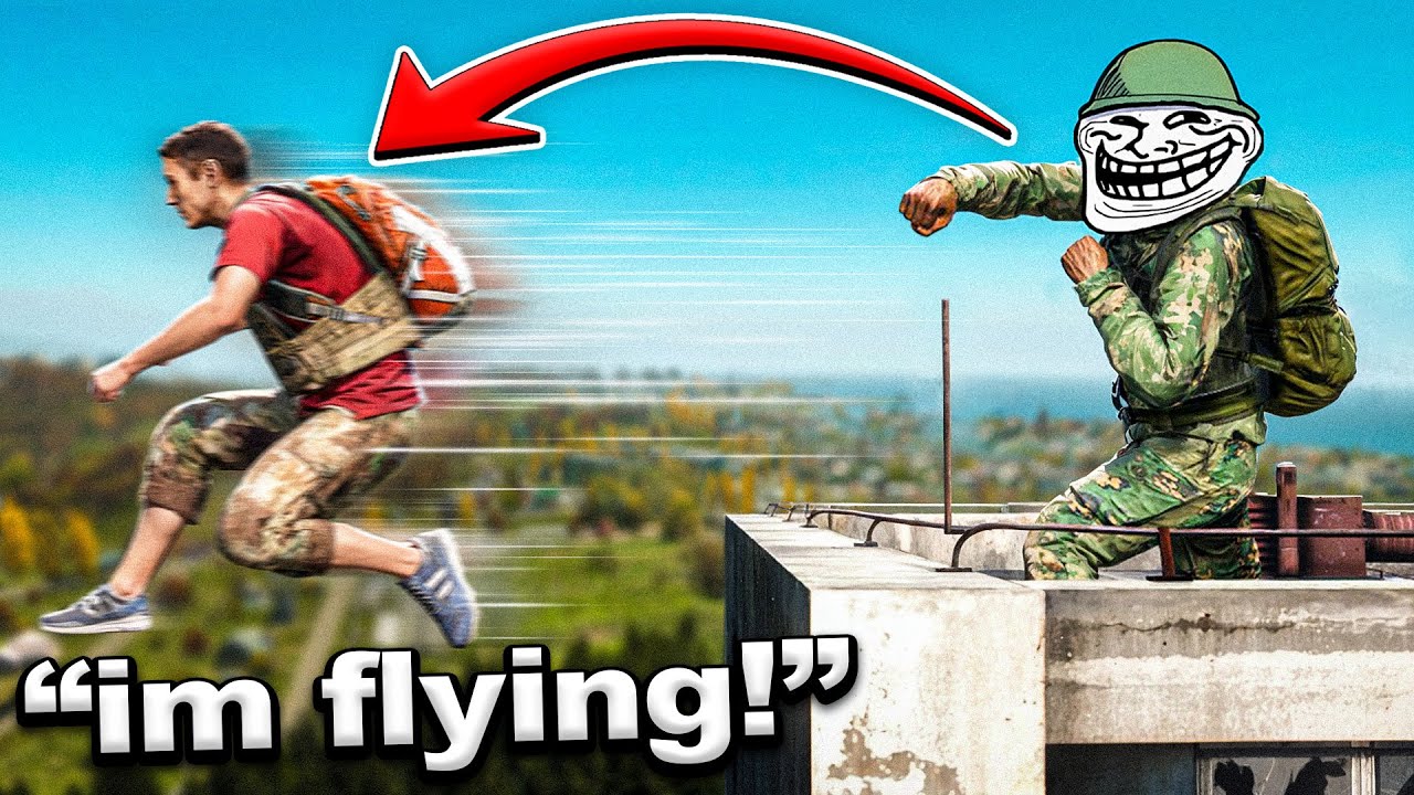 DayZ FLYING GLITCH IS BROKEN AF...